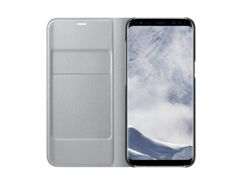 GALAXY S8 LED VIEW COVER SILVER