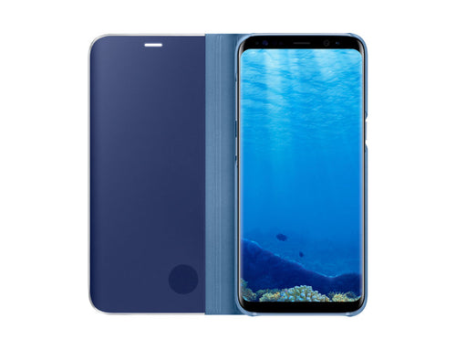 GALAXY S8 CLEAR VIEW STANDING COVER BLUE