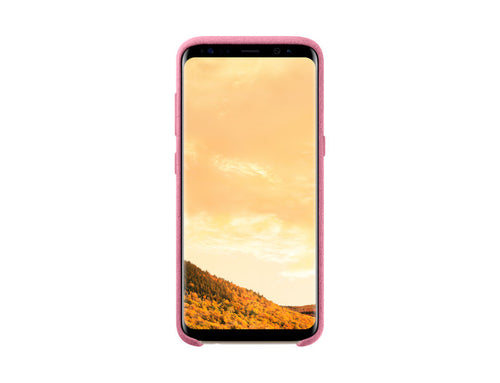 GALAXY S8 ALCANTARA COVER PINK
