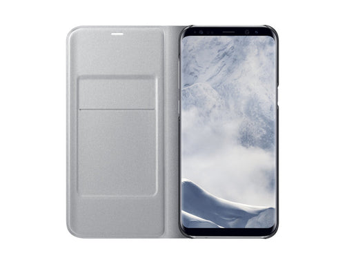 GALAXY S8 PLUS  LED VIEW COVER SILVER