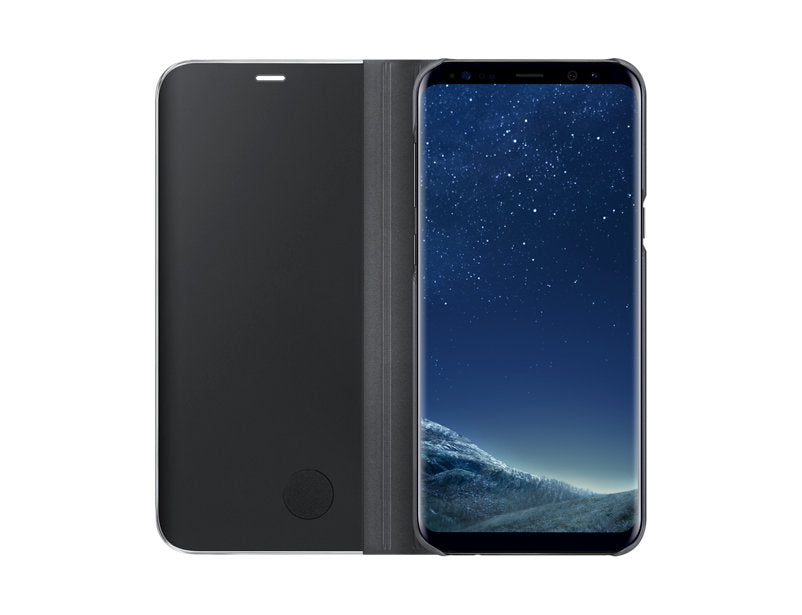 GALAXY S8 PLUS  CLEAR VIEW STANDING COVER BLACK