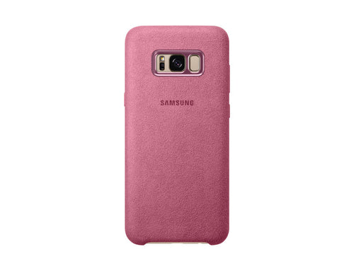 GALAXY S8 PLUS ALCANTARA COVER PINK