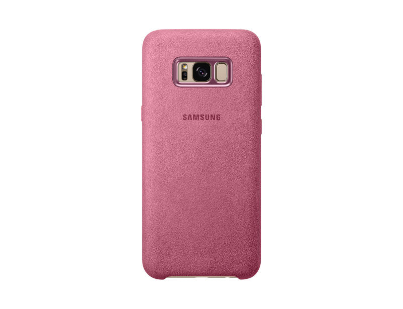 GALAXY S8 PLUS ALCANTARA COVER PINK