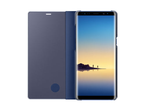 NOTE 8 CLEAR VIEW STANDING COVER NAVY BLUE