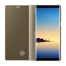 NOTE 8 CLEAR VIEW STANDING COVER NAVY GOLD