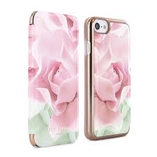 TED BAKER FOLIO CASE GS8 PORCELAIN ROSE NUDE